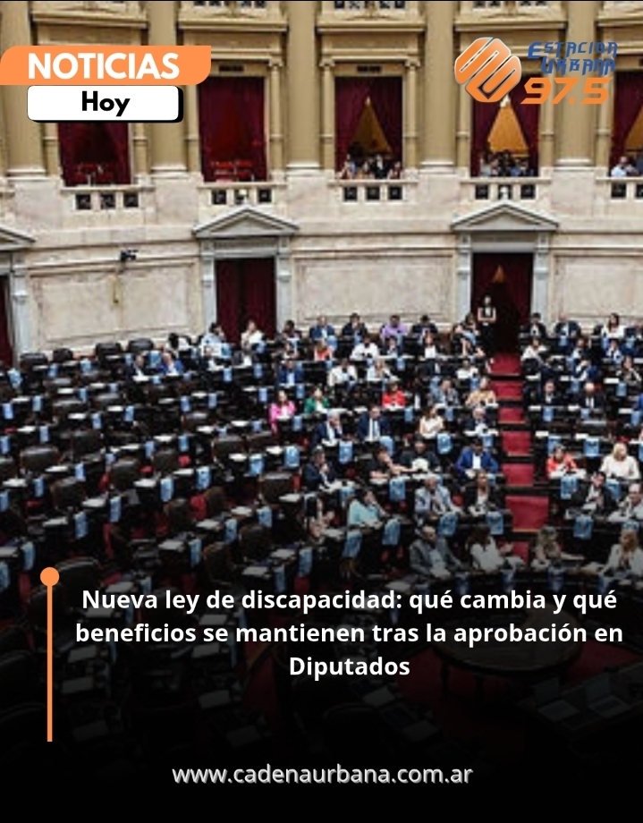 Nueva ley de discapacidad: qu&eacute; cambia y qu&eacute; beneficios se mantienen tras la aprobaci&oacute;n en Diputados