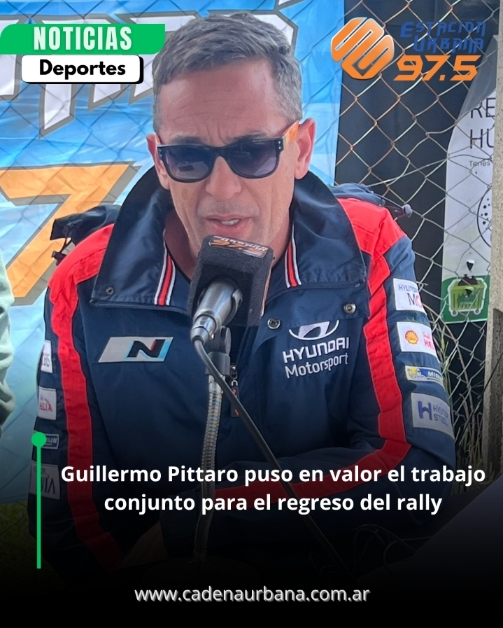 Guillermo Pittaro puso en valor el trabajo conjunto para el regreso del rally