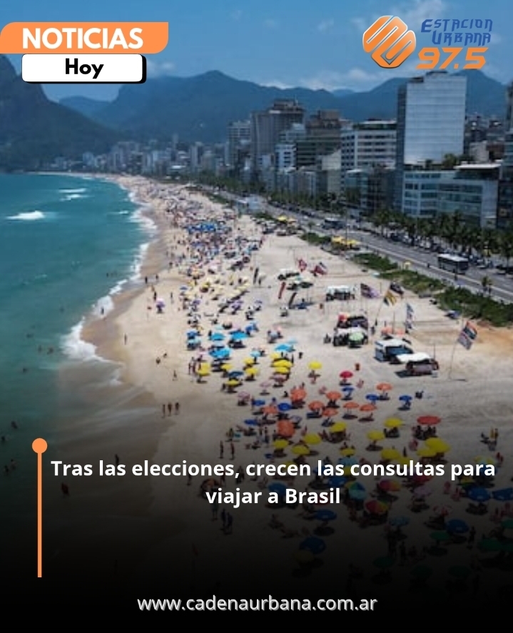 Tras las elecciones, crecen las consultas para viajar a Brasil
