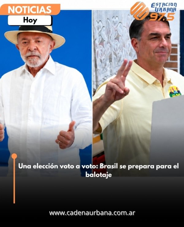 Una elecci&oacute;n voto a voto: Brasil se prepara para el balotaje