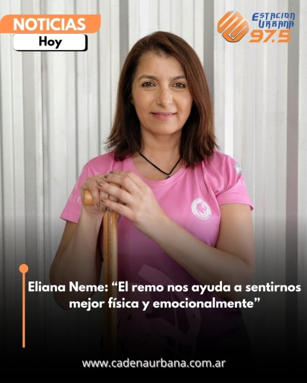 Eliana Neme: El remo nos ayuda a sentirnos mejor f&iacute;sica y emocionalmente