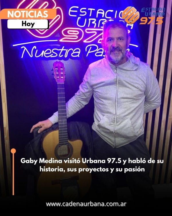 Gaby Medina visit&oacute; Urbana 97.5 y habl&oacute; de su historia, sus proyectos y su pasi&oacute;n