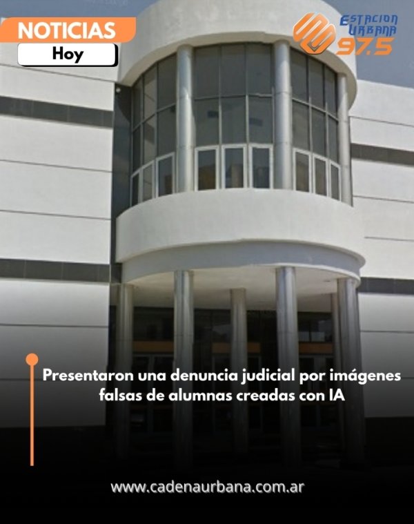 Presentaron una denuncia judicial por im&aacute;genes falsas de alumnas creadas con IA