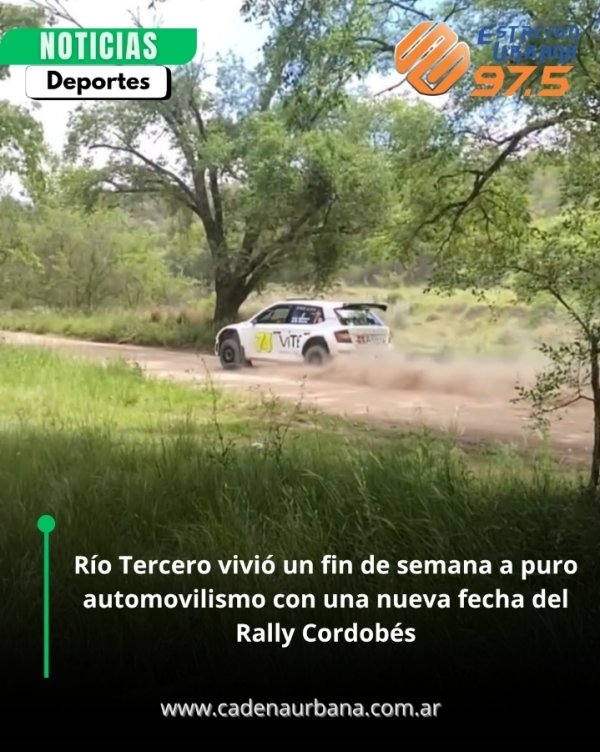 R&iacute;o Tercero vivi&oacute; un fin de semana a puro automovilismo con una nueva fecha del Rally Cordob&eacute;s 