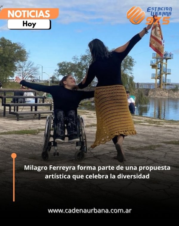 Milagro Ferreyra forma parte de una propuesta art&iacute;stica que celebra la diversidad