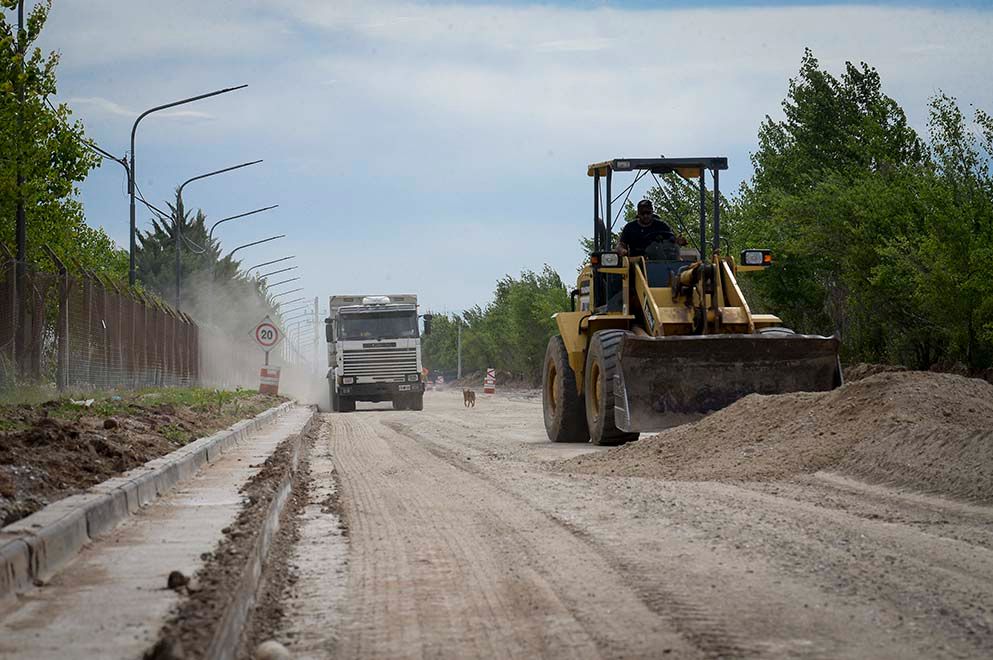   Nuevo hospital de Río Tercero: avanza la pavimentación de las calles aledañas