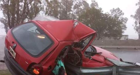 ACCIDENTE DE TRÁNSITO EN EL INGRESO A LA CIUDAD: UN JOVEN FALLECIDO Y OTRO EN OBSERVACIÓN