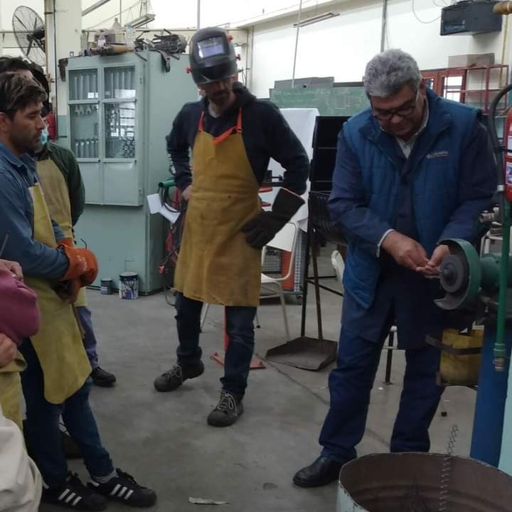 FINALIZA MAÑANA EL CURSO DE SOLDADURA DEL ÁREA DE EDUCACIÓN