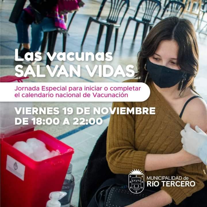 JORNADA ESPECIAL DE VACUNACIÓN DEL CALENDARIO ANUAL