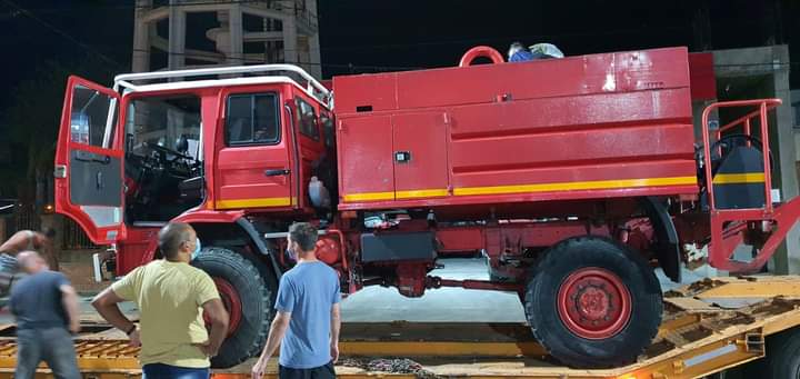 BOMBEROS RECIBIÓ UN CAMIÓN ESPECIAL PARA INCENDIOS FORESTALES