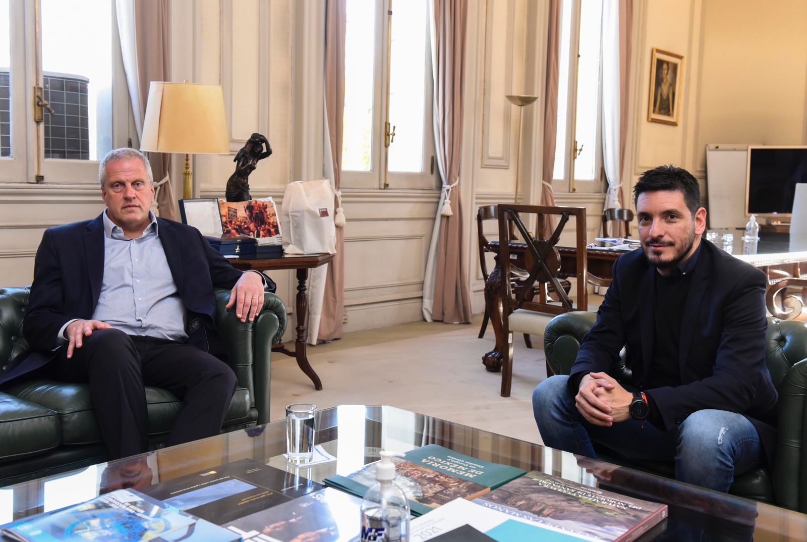 EL INTENDENTE MARCOS FERRER SIGUE IMPULSANDO EL PEDIDO DE REPARACIÓN HISTÓRICA