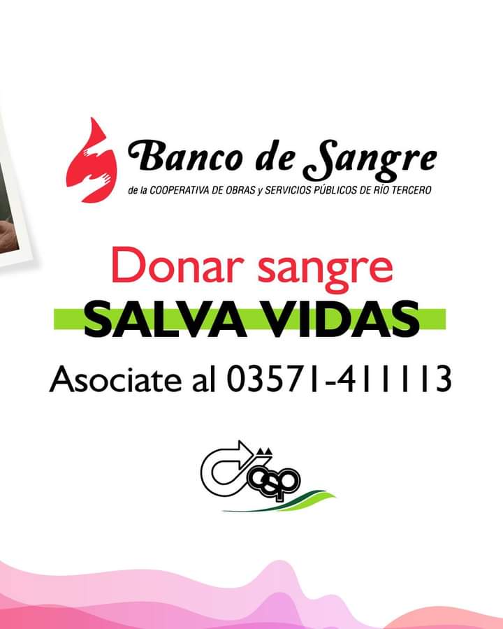LA MÉDICA IVANA VILADRICH NOS HABLÓ DEL BANCO DE SANGRE DE LA COOPERATIVA