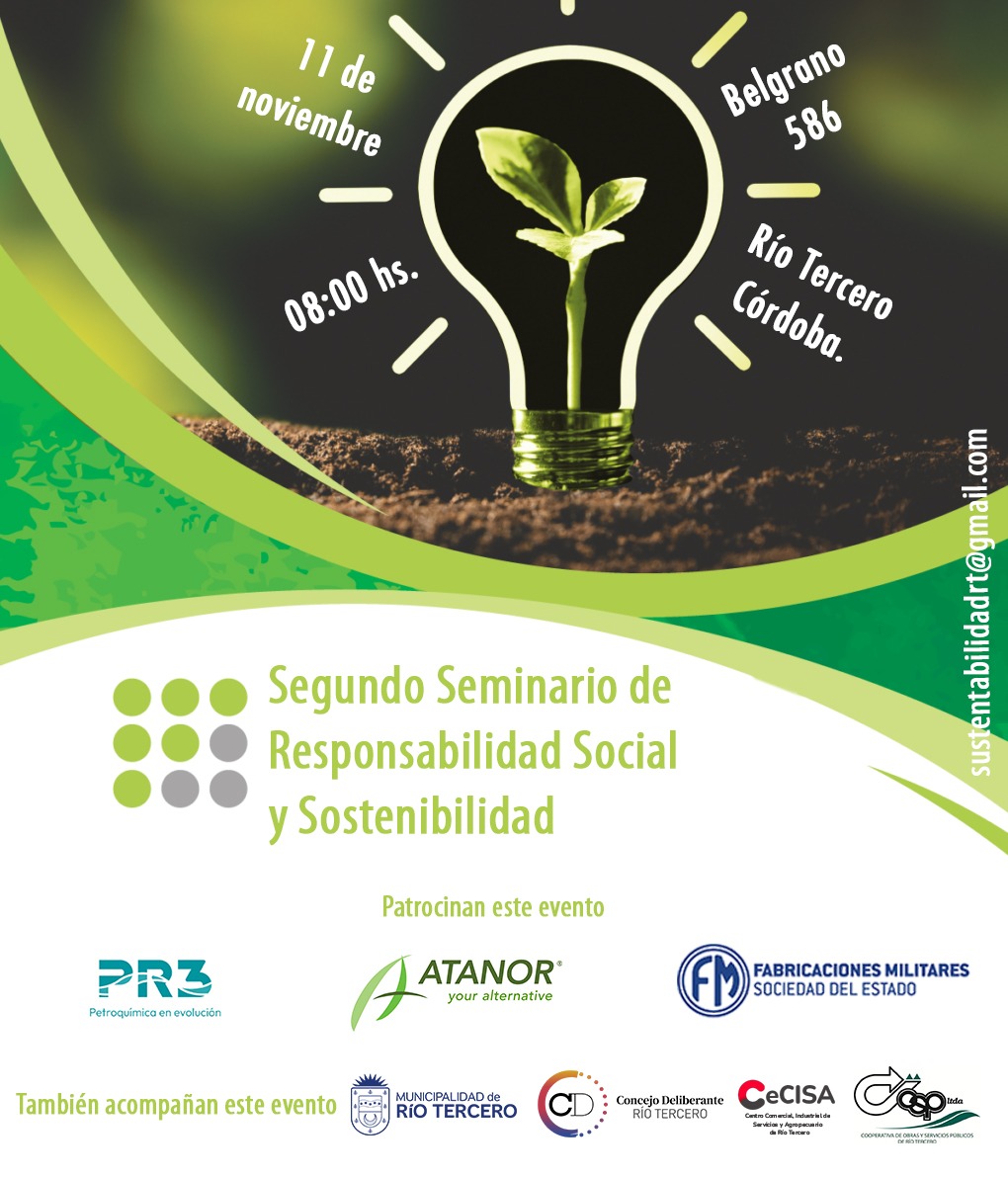  Segundo Encuentro de Responsabilidad Social y Sostenibilidad en Río Tercero