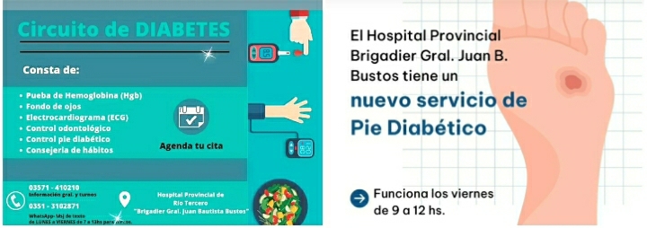 CADA QUINCE DÍAS FUNCIONA EL CIRCUITO DE DIABETES EN EL HOSPITAL PROVINCIAL