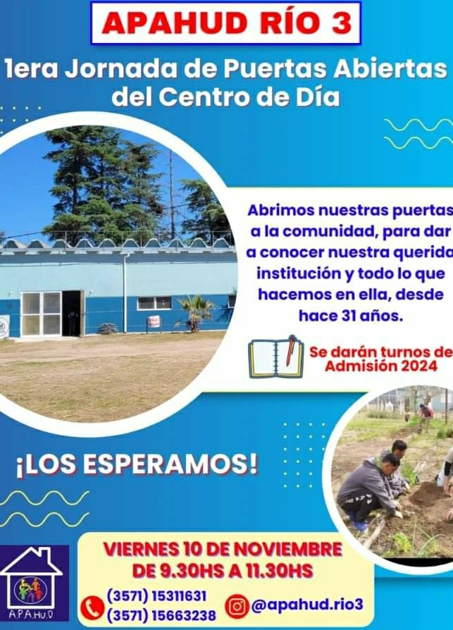 APAHUD REALIZA EL VIERNES UNA JORNADA DE PUERTAS ABIERTAS EN SU CENTRO DE DÍA