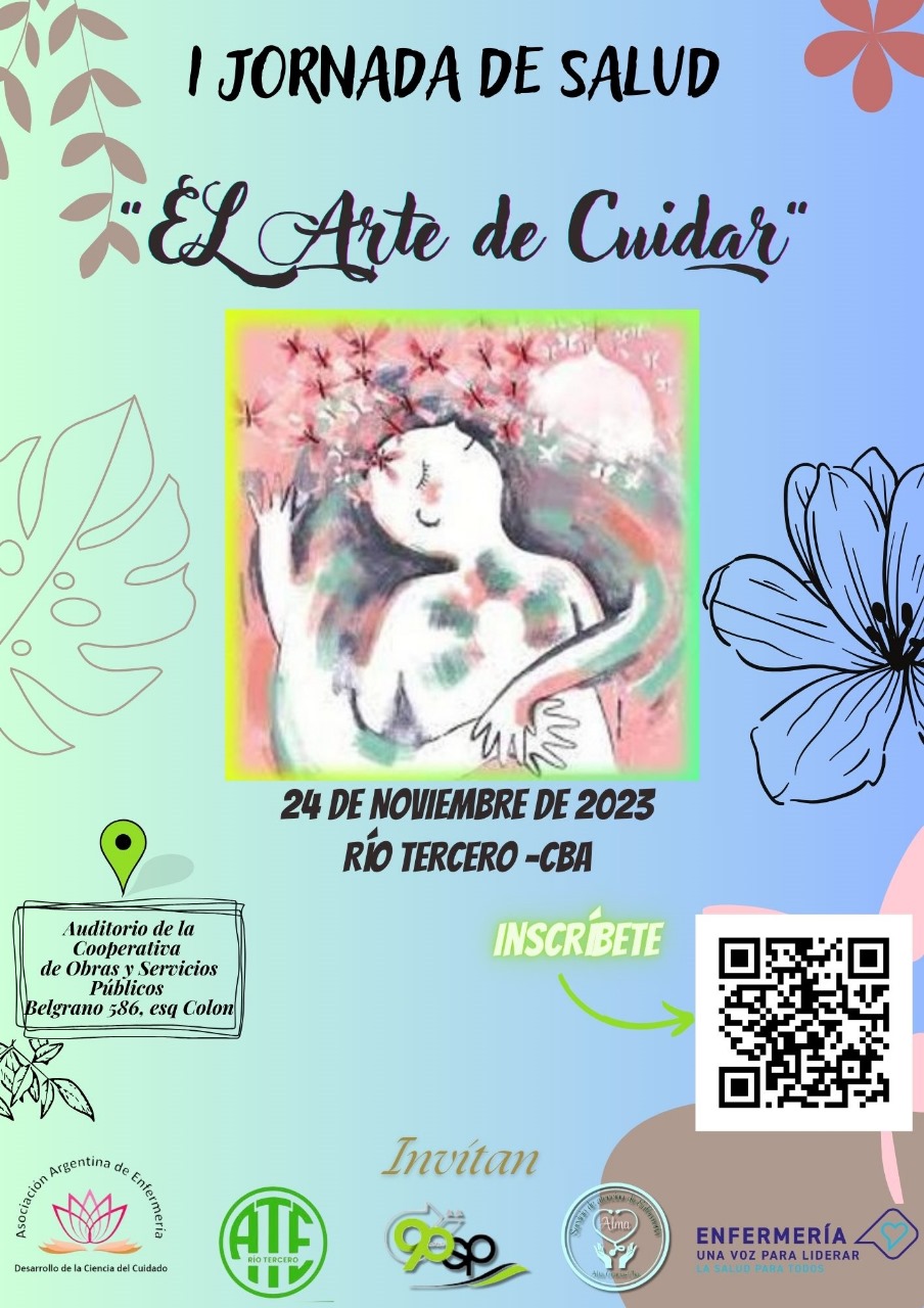 SE REALIZARÁ EL 24 DE NOVIEMBRE LA I JORNADA DE SALUD *EL ARTE DE CUIDAR*