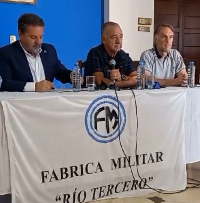 EL DIRECTOR DE FÁBRICA MILITAR HABLÓ DE UNA JORNADA HISTÓRICA PARA LA CIUDAD