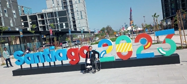 MILAGROS FERREYRA PARTICIPA DE LOS JUEGOS PARAPANAMERICANOS DE CHILE