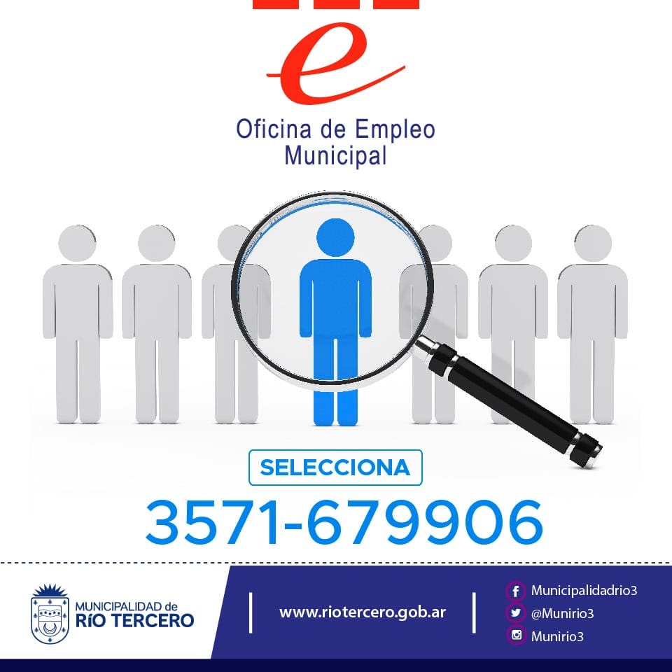 LA OFICINA DE EMPLEO MUNICIPAL SELECCIONA ACOMPAÑAMIENTO TERAPÉUTICO 