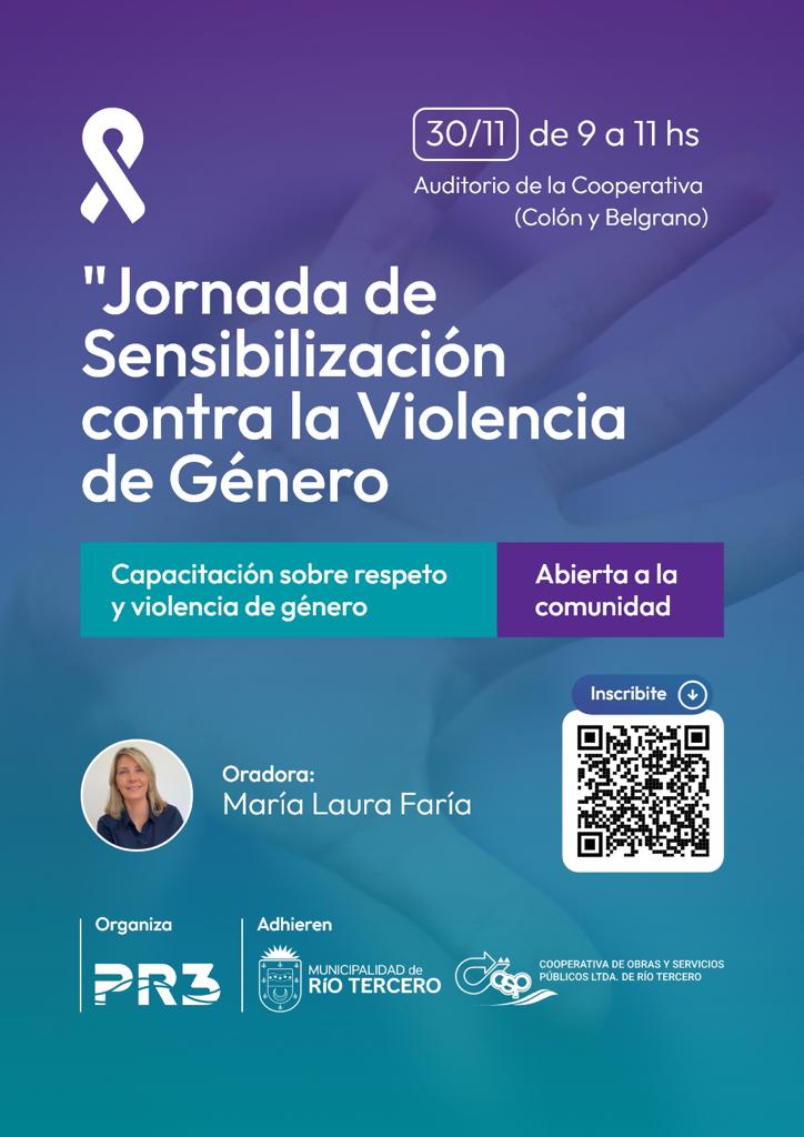 PETROQUÍMICA INVITA A LA JORNADA DE SENSIBILIZACIÓN CONTRA LA VIOLENCIA DE GÉNERO