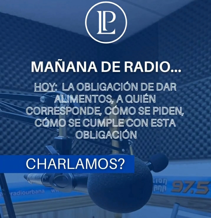 MICRO CON LA ABOGADA LUCIANA PRADO: CUOTAS ALIMENTARIA 