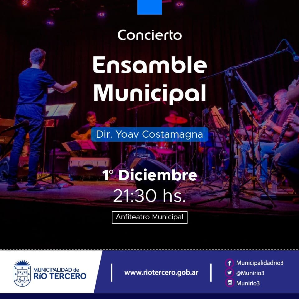 EL ENSAMBLE MUNICIPAL PRESENTA MAÑANA SU ESPECTÁCULO *MUCHA MÚSICA ARGENTINA*