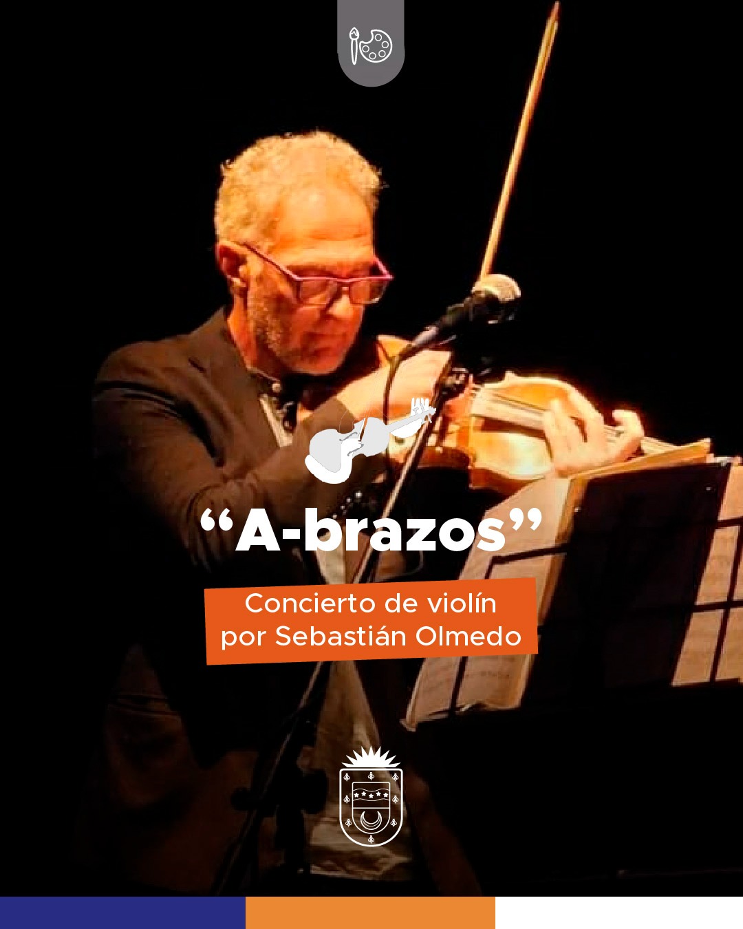 A-brazos, la propuesta de Sebastián Olmedo para inaugurar el ciclo de conciertos en la Casa de la Cultura