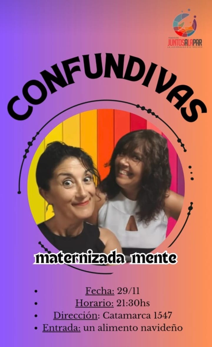 Confundivas presenta *maternizada mente* esta noche en La Luciérnaga