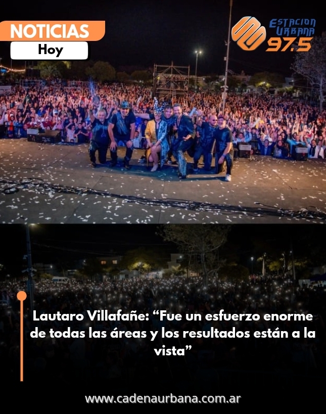 Lautaro Villafañe: Fue un esfuerzo enorme de todas las áreas y los resultados están a la vista