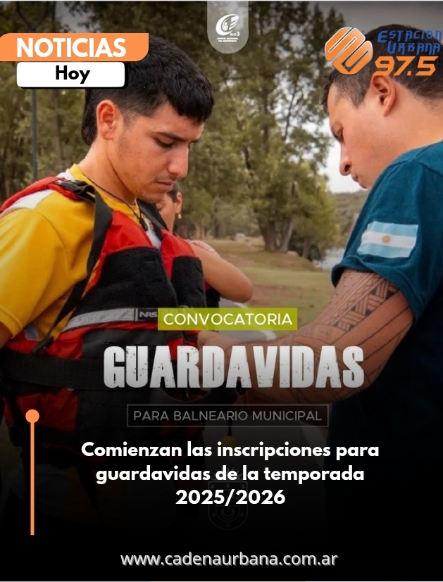 Comienzan las inscripciones para guardavidas de la temporada 2025/2026