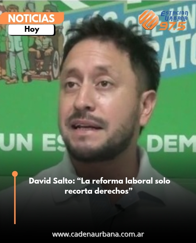 David Salto: La reforma laboral solo recorta derechos