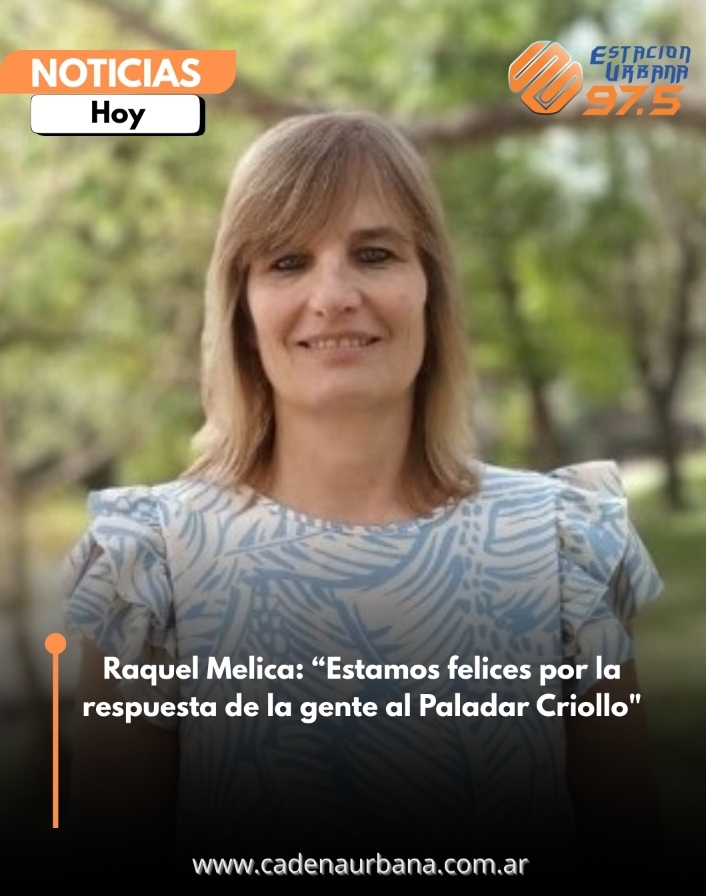 Raquel Melica: Estamos felices por la respuesta de la gente al Paladar Criollo