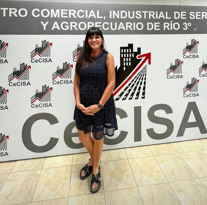 CLAUDIANA GABAGLIO: LA PRIMER MUJER QUE PRESIDE EL CECISA EN 78 AÑOS
