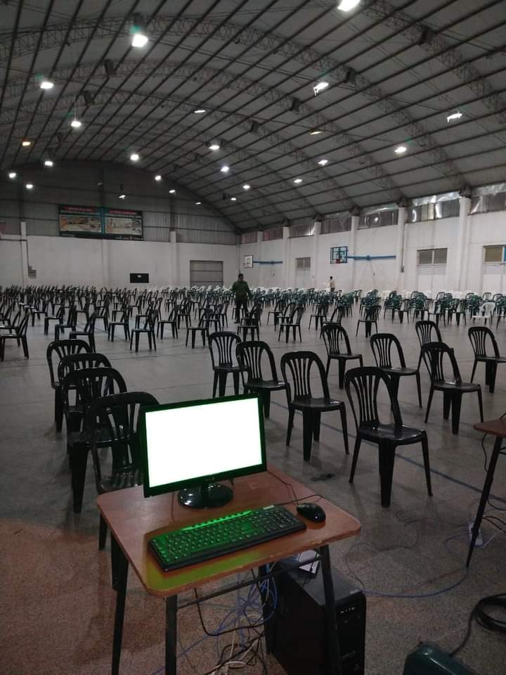 DESDE MAÑANA SE COMENZARÁ A VACUNAR EN EL POLIDEPORTIVO MUNICIPAL