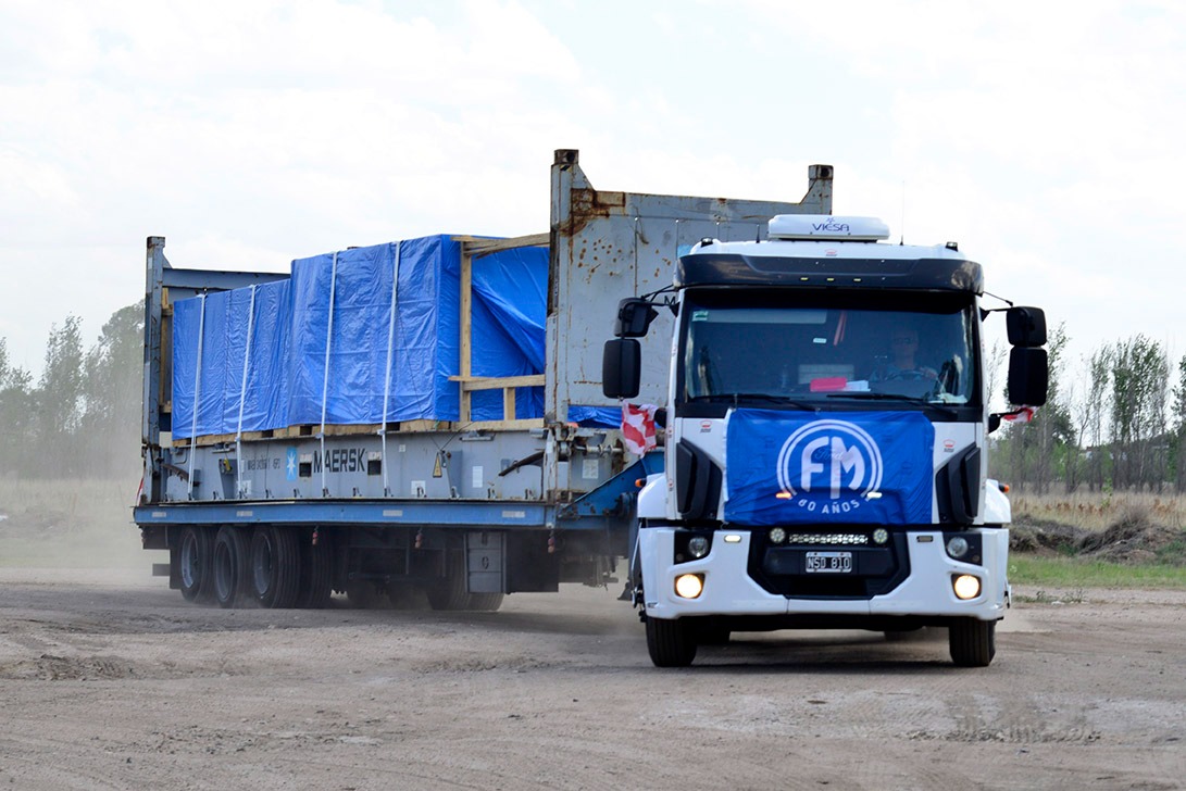 NUEVO MOTOR PARA LA PLANTA DE ÁCIDO NÍTRICO DE FÁBRICA MILITAR RÍO TERCERO 