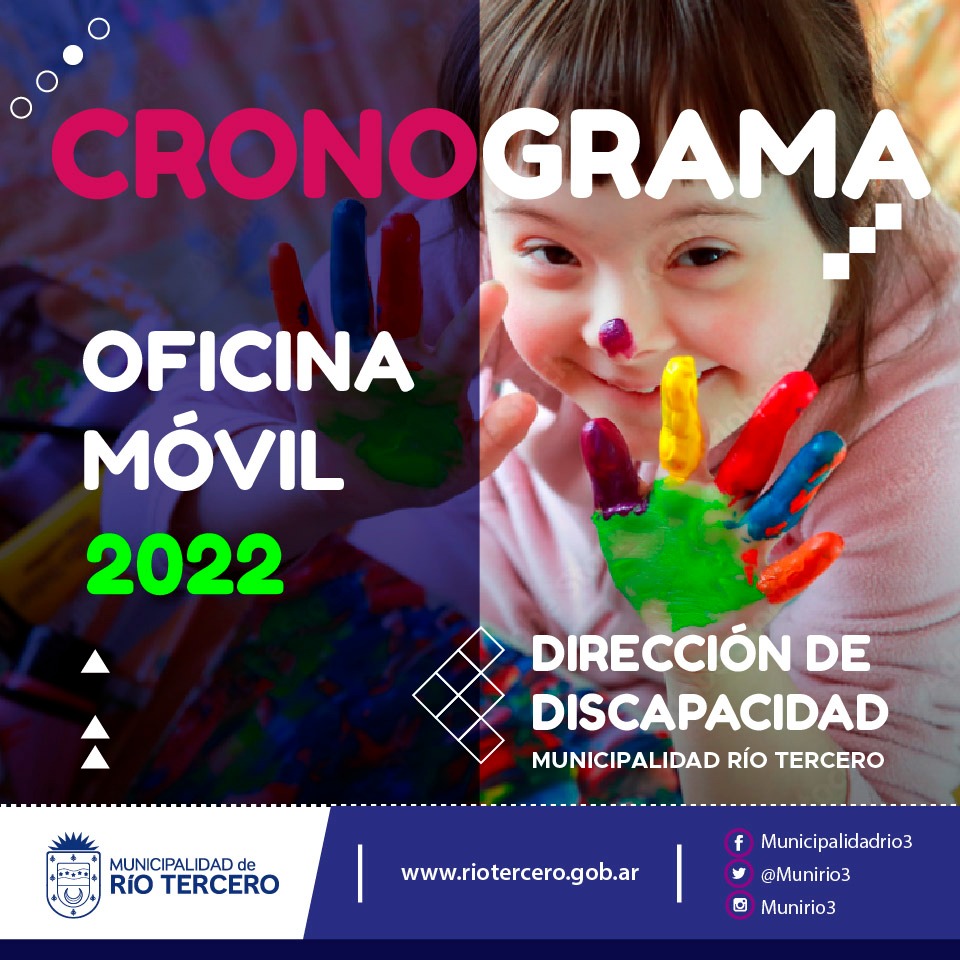 ESTA SEMANA LA OFICINA MÓVIL DE LA DIRECCIÓN DE DISCAPACIDAD ESTARÁ EN BARRIO NORTE Y MAGNASCO 
