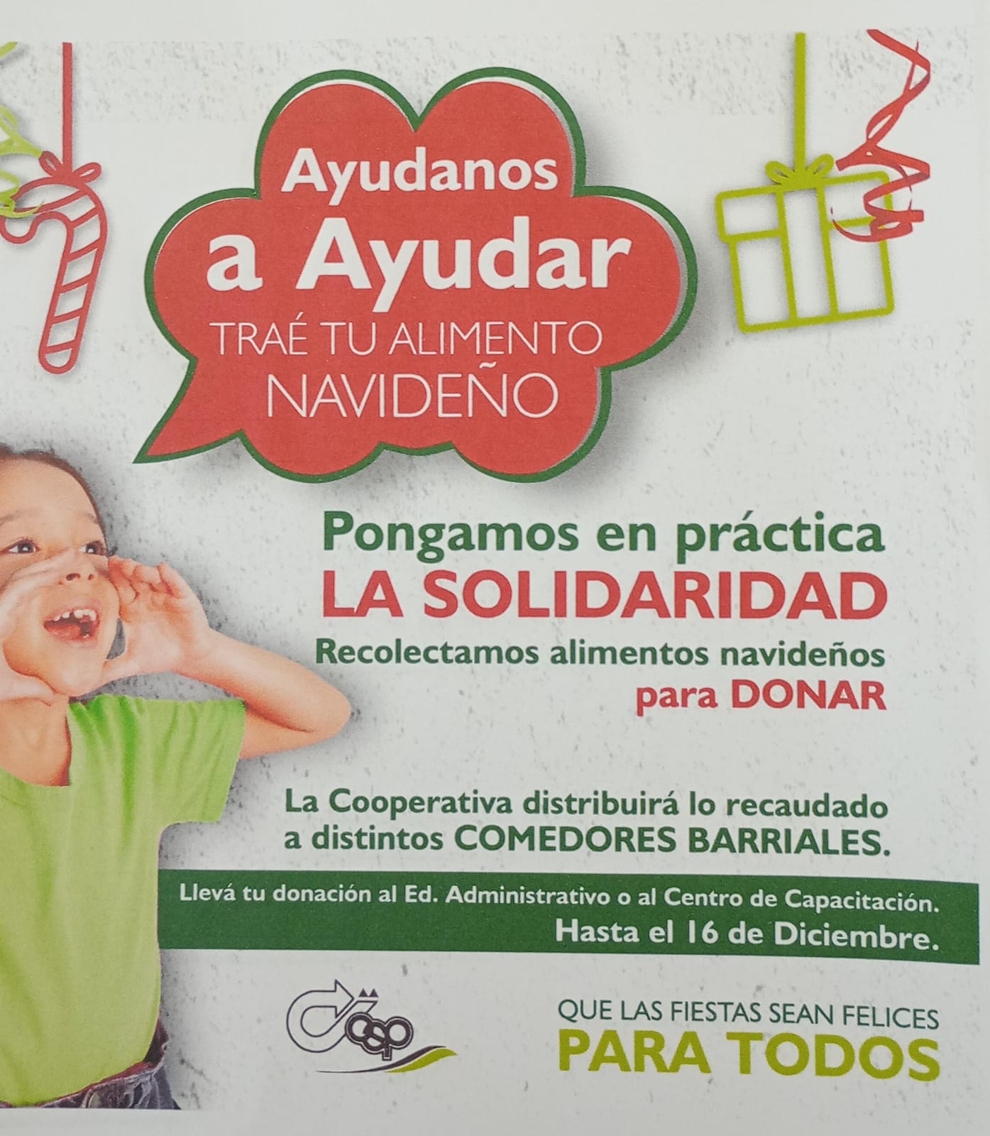 Lanzan la campaña de Navidad en la Fundación Sí