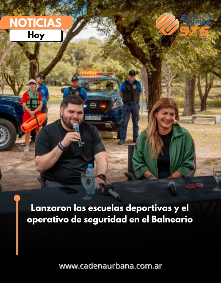 Lanzaron las escuelas deportivas y el operativo de seguridad en el Balneario